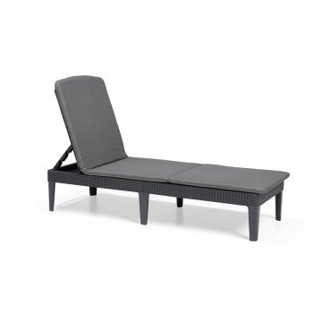 Шезлонг Jaipur Sun lounger с матрасом
