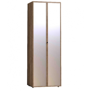 Nature 54 (спальня) Шкаф для одежды корпус+2 фасада Зеркало контур