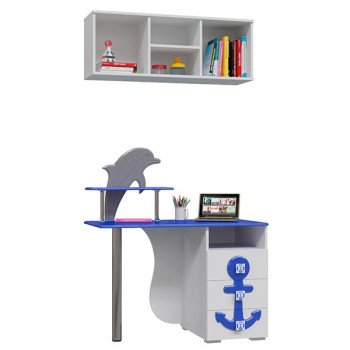 Парус Стол письменный П-2 + Полка П-3 Парус Стол письменный П-2 + Полка П-3