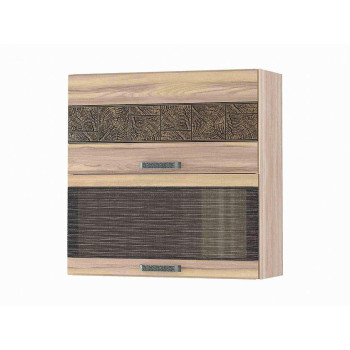 Бруклин 101.81 Шкаф-витрина кухонный (с системой плавного закрывания)