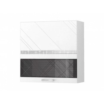 Бьянка 102.81 Шкаф-витрина кухонный (с системой плавного закрывания)