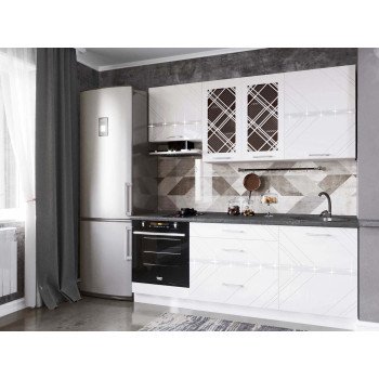 Кухонный гарнитур Бьянка 19 (ширина 200 см)