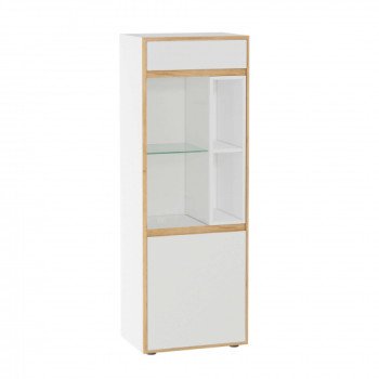 ЛД 693.020 Лайн Шкаф-витрина малый