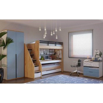 Урбан Детская спальня №6 синий