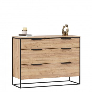 ЛД 677.010 Комод 1190 с 4 ящиками Норд