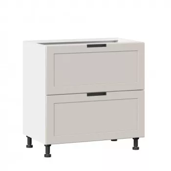 ЛД 296.150 Тумба кухонная 800 с 2 ящиками (4) Джамис