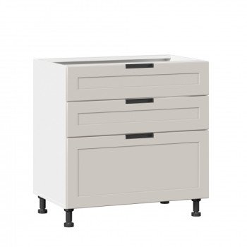 ЛД 296.160 Тумба кухонная 800 с 3 ящиками (4) Джамис ЛД 296.160 Тумба кухонная 800 с 3 ящиками (4) Джамис