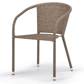 Плетеное кресло Y137C-W56 Light brown Плетеное кресло Y137C-W56 Light brown
