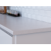 Стеновая панель для кухни КЕДР (к4) - Цвет: Керамика белая 1012/Cr