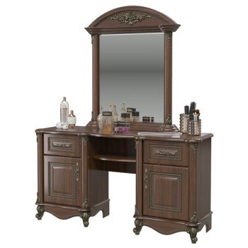 Да Винчи Стол туалетный с зеркалом СД-04 + СД-06