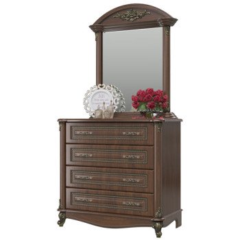 Да Винчи Комод с зеркалом СД-05 + СД-06 Да Винчи Комод с зеркалом СД-05 + СД-06