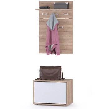 Куба Прихожая 3, обувница 13.58 + Вешалка 10.122