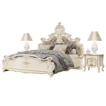 Шейх СШ-03 Кровать 1800 + ортопед + две тумбы СШ-04 Шейх СШ-03 Кровать 1800 + ортопед + две тумбы СШ-04