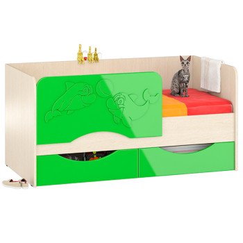 Кровать детская Дельфин-2 1,6 Кровать детская Дельфин-2 1,6