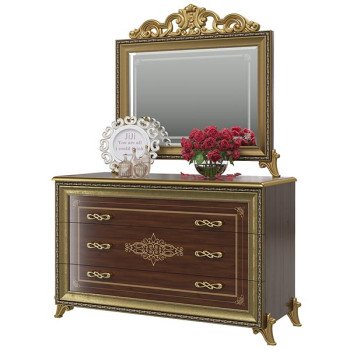 Версаль СВ-06 Комод + СВ-08К Зеркало с короной