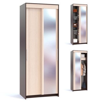 Шкаф-купе Контур ШР-96.2 с зеркалом