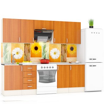 Кухня Мери 06 ШВ500+ШВ400+ШВв600+ШВ400+ШВ500+ШНМ500+ШН4Я400+ШН400+ШН500