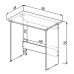 Стол компьютерный М-1