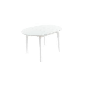 Стол Ривьера СВ D90, Стекло, Эмаль белая,  7