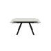 Стол Леон NEW, Керамогранит, Черный/Calacata vaglioro Стол Леон NEW, Керамогранит, Черный/Calacata vaglioro