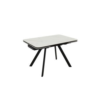 Стол Леон NEW, Керамогранит, Черный/Calacata vaglioro Стол Леон NEW, Керамогранит, Черный/Calacata vaglioro
