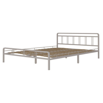 Кровать КМД 8  Леон 140 белая