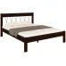 Кровать КМД 23 КАНТРИ 160 черный/шоколад Кровать КМД 23 КАНТРИ 160 черный/шоколад