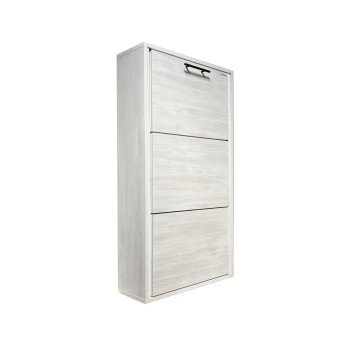 Обувница ЛАЙТ 3 МП (Выбеленное дерево / Выбеленное дерево)