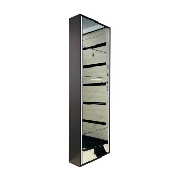 Обувница ЛАЙТ 5 МП (Венге / Зеркало) Обувница ЛАЙТ 5 МП (Венге / Зеркало)