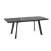 Стол Прайм 160 STONE BLACK ST CER/ЧЕРНЫЙ