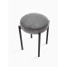 Табурет БОБ, ЧЁРНЫЙ/ANTRACITE LUX b28