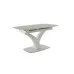 Стол Нотр Дам MODERNE стекло OPTIWHITE 1400(1800)*850, Капучино