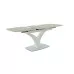 Стол Нотр Дам MODERNE стекло OPTIWHITE 1400(1800)*850, Капучино