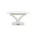 Стол Нотр Дам MODERNE стекло OPTIWHITE 1400(1800)*850, Белый