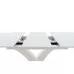 Стол Нотр Дам MODERNE стекло OPTIWHITE 1400(1800)*850, Белый