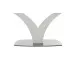Стол Нотр Дам MODERNE стекло OPTIWHITE 1400(1800)*850, Белый