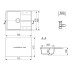 Кухонная мойка Ulgran Quartz Prima 750