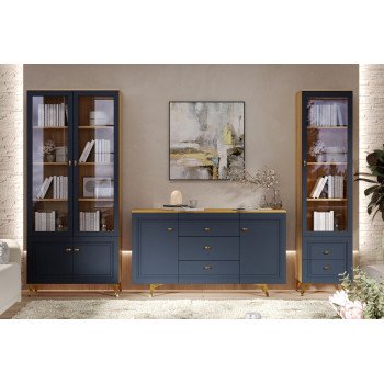 Гостиная Вега Сапфир (вариант 1) Гостиная Вега Сапфир (вариант 1)