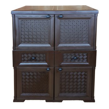 Шкаф пластиковый УЮТ Э-107