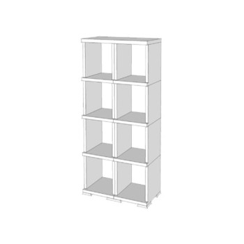 Шкаф пластиковый УЮТ Э-161