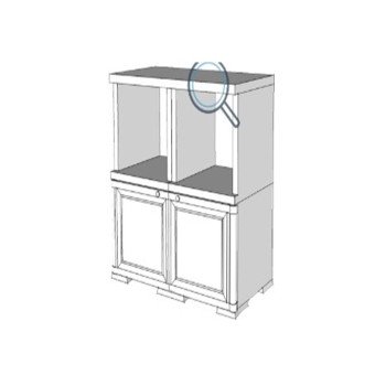 Шкаф пластиковый УЮТ Э-166
