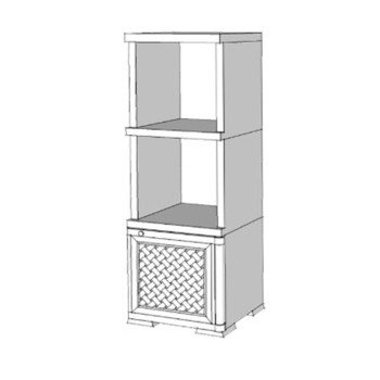Шкаф пластиковый УЮТ Э-180
