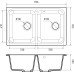Кухонная мойка GranFest Standart 780K