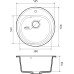 Кухонная мойка GranFest Rondo 510