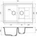 Кухонная мойка GranFest Quadro 775KL