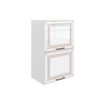 Атланта Шкаф навесной L500 H900 (2 дв. гл. гориз.) (эмаль)