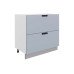 Джаз Шкаф рабочий L800 Старт (2 ящ.) (эмаль)