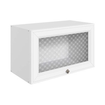 Мишель Шкаф навесной L600 Н360 (1 дв. рам.) (эмаль)