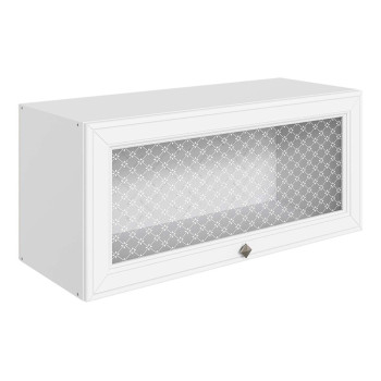 Мишель Шкаф навесной L800 Н360 (1 дв. рам.) (эмаль)