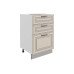 Атланта Шкаф рабочий L500 (3 ящ.) (эмаль)